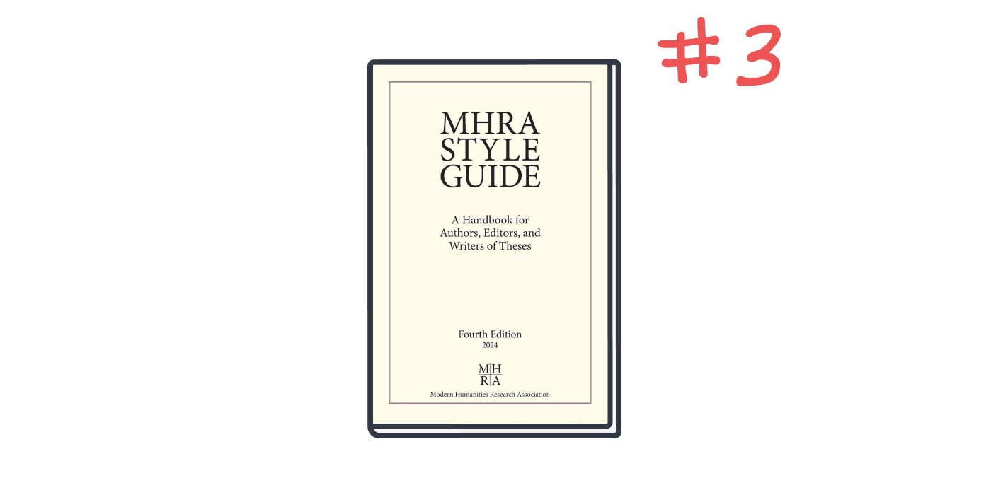 MHRA is the number three citation style used in history